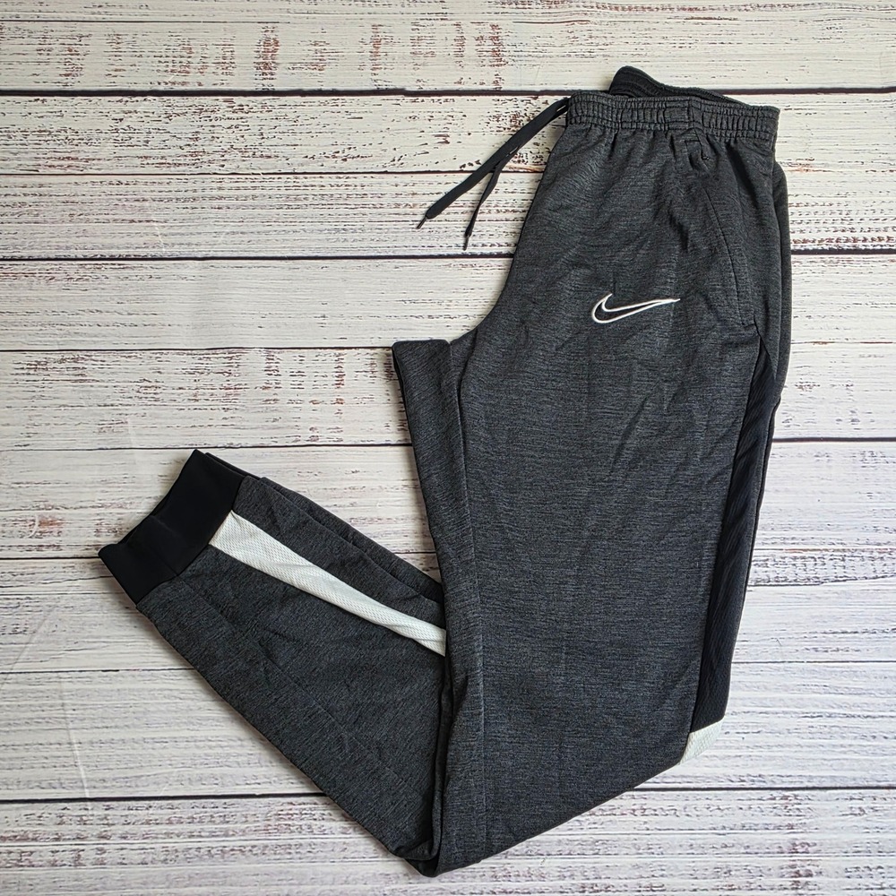 Nike Mens Dri-FIT Academy Soccer Training Pants Gray Black CQ6683-010 Small